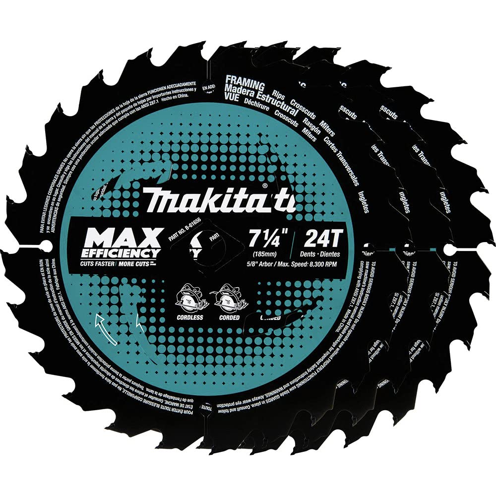 Circular Saw Blades, 7-1/4" & Over (Wood)