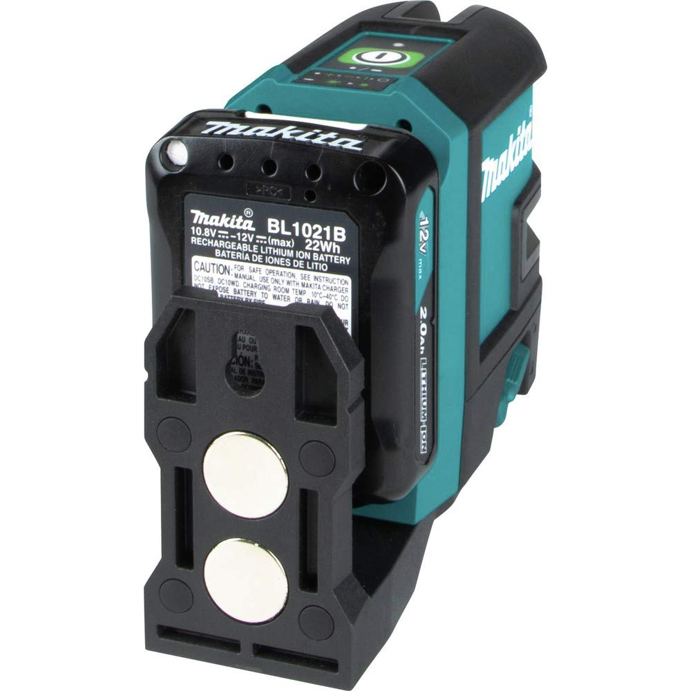 Makita SK105GDNAX 12V max CXT® Lithium-Ion Cordless Self-Leveling Cross-Line Green Beam Laser Kit (2.0Ah) - Image 4
