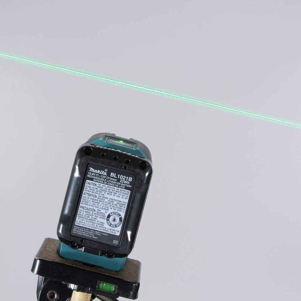 Makita SK106GDNAX 12V max CXT® Lithium-Ion Cordless Self-Leveling Cross-Line/4-Point Green Beam Laser Kit (2.0Ah) - Image 7