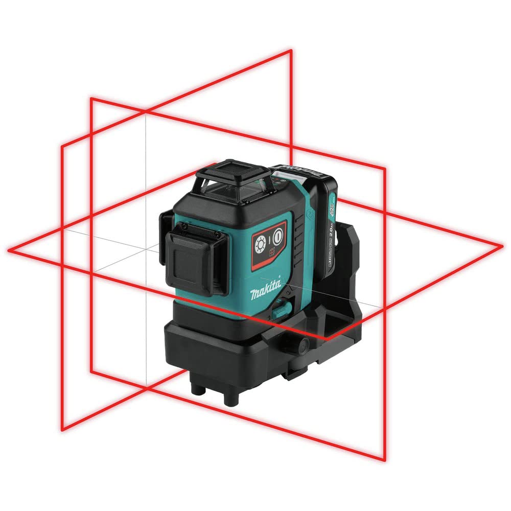 Makita SK700DNAJ 12V max CXT® Lithium-Ion Cordless Self-Leveling 360° 3-Plane Red Laser Kit (2.0Ah), Class II, 635 nm, <2 mW - Image 5