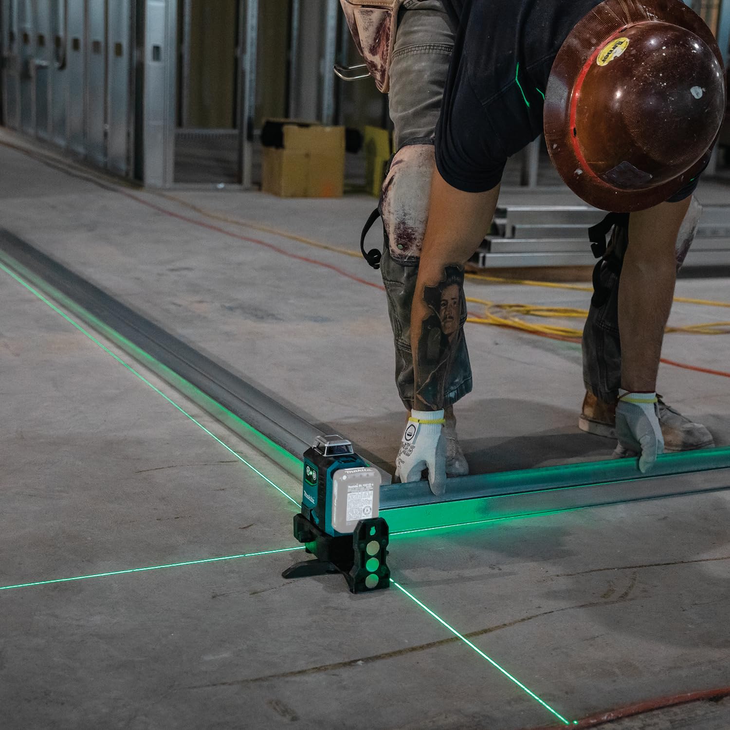 Makita SK700GD 12V max CXT® Lithium-Ion Cordless Self-Leveling 360° 3-Plane Green Laser, Class II, 510-530 nm, <2 mW, Tool Only - Image 19