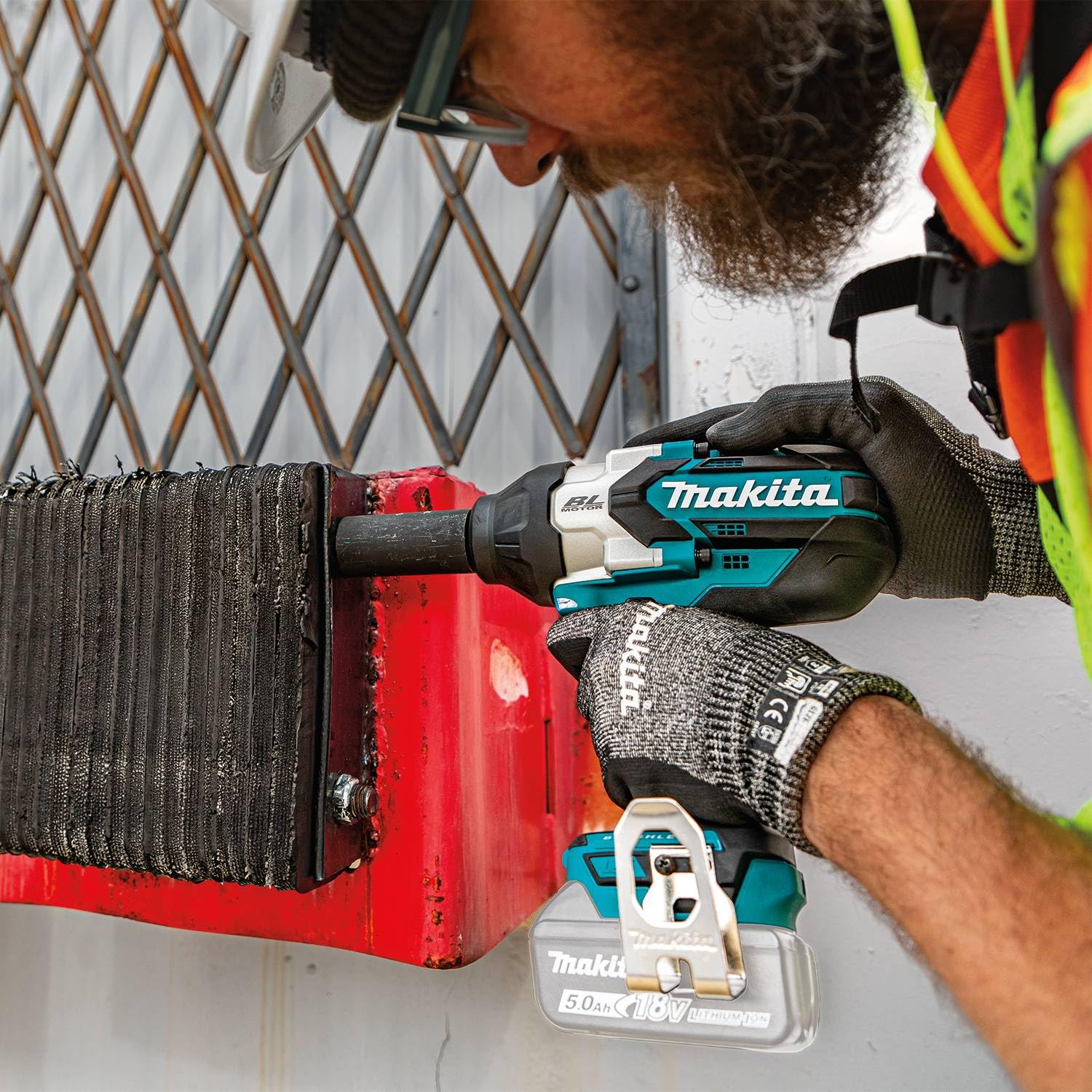 Makita XWT19XVZ 18V LXT® Lithium-Ion Brushless Cordless 3-Speed 1/2" Sq. Drive Utility Impact Wrench w/Detent Anvil, Tool Only - Image 9